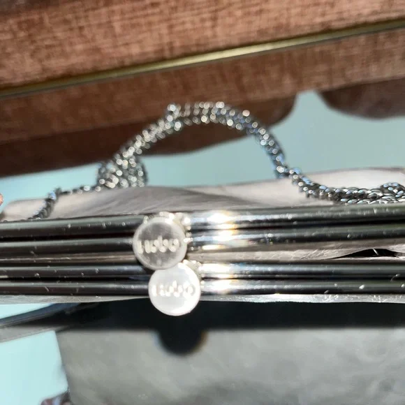 HOBO Metallic Silver Shoulder Bag - Picture 2 of 5